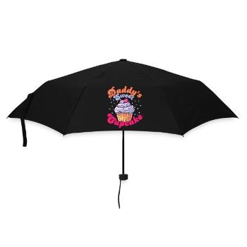 Daddy's Sweet Cupcake - Umbrella (small) - black - Front