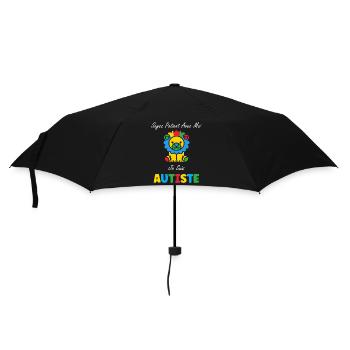 Soyez patient avec moi je suis autiste - Parapluie standard - noir - Devant