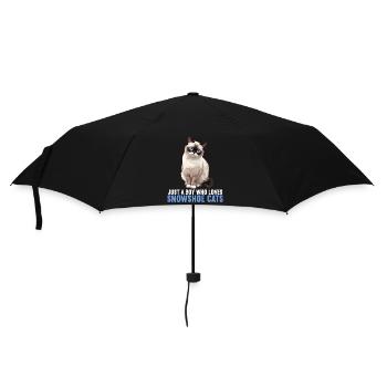 Chaton raquette Chat raquette - Parapluie standard - noir - Devant