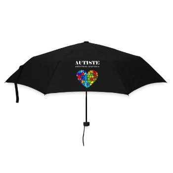 sensibilisation a l'autisme autiste - Parapluie standard - noir - Devant
