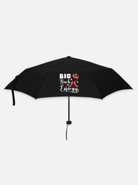 Bachelorette Bride Big Bach Energy - Regenschirm (klein) - Schwarz