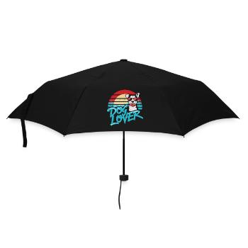 AMOUREUX DES CHIENS - Parapluie standard - noir - Devant
