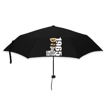 Édition limitée 1965 ours ours anniversaire 1965 - Parapluie standard - noir - Devant