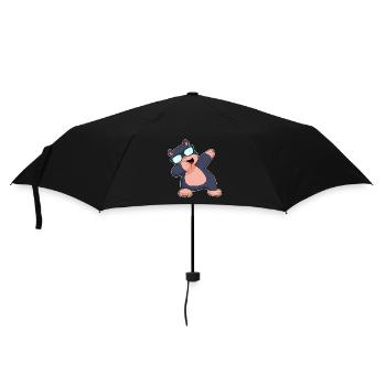 Mole Hip Hip Dance - Umbrella (small) - black - Front