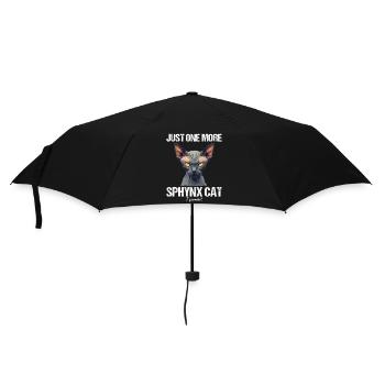 Sphynx Kitten Sphynx Cat - Umbrella (small) - black - Front
