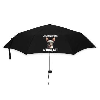 Sphynx Kitten Sphynx Cat - Umbrella (small) - black - Front
