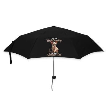 Sphynx Kitten Sphynx Cat - Umbrella (small) - black - Front
