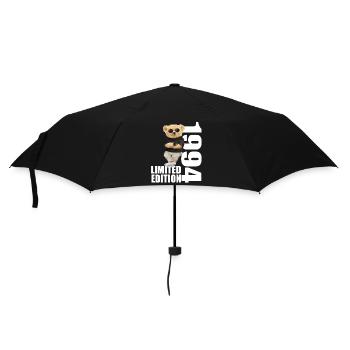 Limited Edition 1994 Bear Bears Birthday 1994 - Umbrella (small) - black - Front