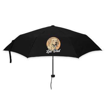 Yellow Labrador Retriever - Umbrella (small) - black - Front