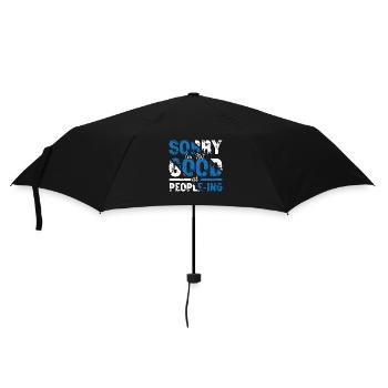 Introverti Désolé Je ne suis pas bon Introverti Timide - Parapluie standard - noir - Devant