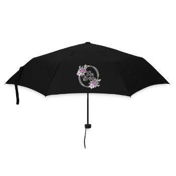 Bridal Motif - Umbrella (small) - black - Front