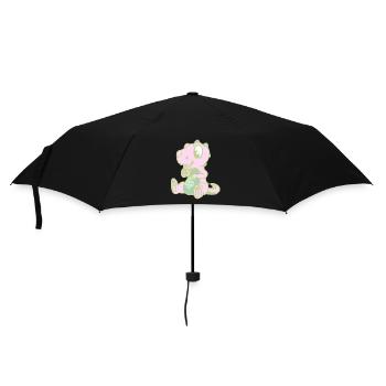 Enfant Dinoe Dinosaure Dragon Enfants Cookies - Parapluie standard - noir - Devant
