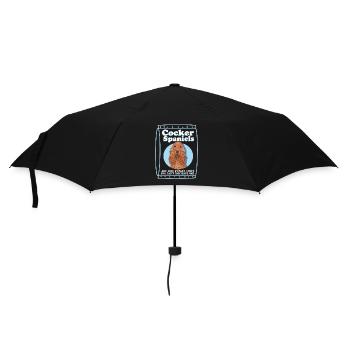 Cocker Spaniel | English Cocker Spaniel Gift - Umbrella (small) - black - Front
