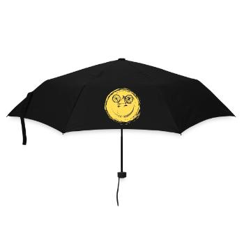 Bicycle Face - Umbrella (small) - black - Front