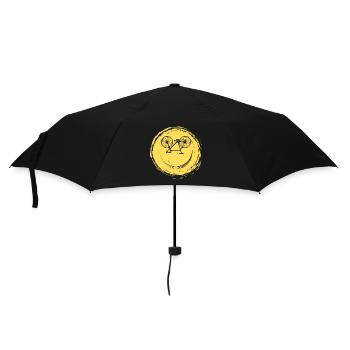 Bicycle Face - Umbrella (small) - black - Front