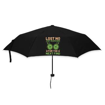 Geocaching Geocache Funny Geocacher Geocacher Sayi - Umbrella (small) - black - Front