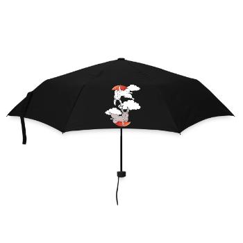 Bunny Bunnies Lapin Parapluie Flying Dream - Parapluie standard - noir - Devant