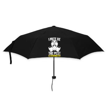 Schädlingsbekämpfung Kammerjäger - Regenschirm (klein) - Schwarz - Vorne