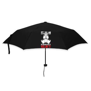 Exterminateur de lutte antiparasitaire - Parapluie standard - noir - Devant