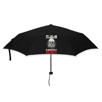 Exterminateur de lutte antiparasitaire - Parapluie standard - noir - Devant