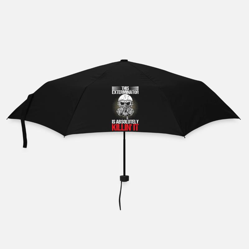 Schädlingsbekämpfung Kammerjäger - Regenschirm (klein) - Schwarz