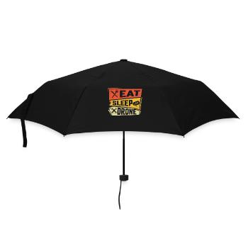 Eat Sleep Drone - Umbrella (small) - black - Front