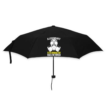 Pest Control Exterminator - Umbrella (small) - black - Front
