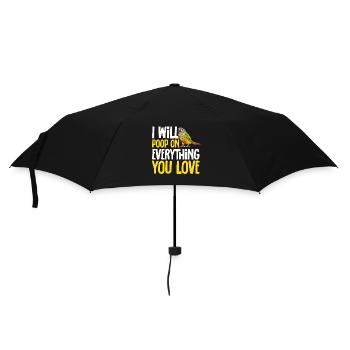 Molina Parakeet Parrot Bird Parakeet - Umbrella (small) - black - Front