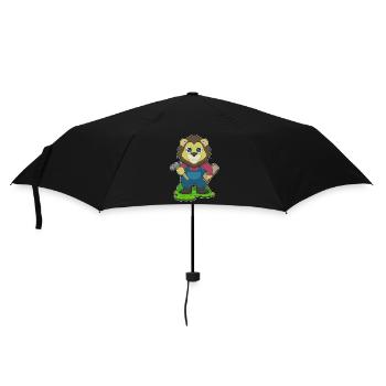 Marteau charpentier lion - Parapluie standard - noir - Devant
