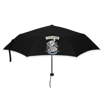 Kfz Mechatroniker Abschluss Mechatroniker Geschenk - Regenschirm (klein) - Schwarz - Vorne