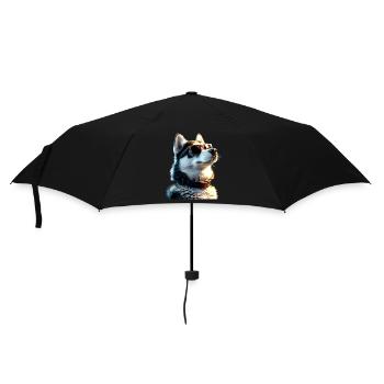 Husky Dogs Lover Dog Love Siberian Huskies - Umbrella (small) - black - Front