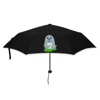 Tasse à café Seal - Parapluie standard - noir - Devant