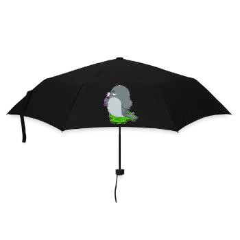 Seal Toothbrush - Umbrella (small) - black - Front