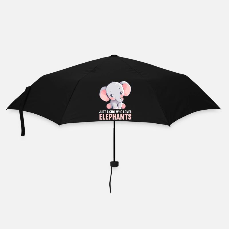 Éléphant Éléphant - Parapluie standard - noir