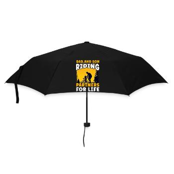 Partenaires de conduite pour la vie de père et de fils - Parapluie standard - noir - Devant