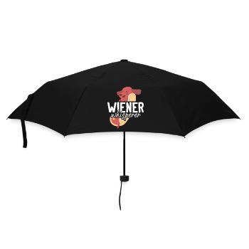 Hot Dog Adulte Humour Jeu de mots Coquin - Parapluie standard - noir - Devant