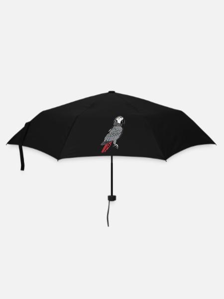 African grey parrots - Umbrella (small) - black