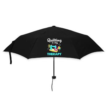 Sewing Machine Seamstress - Umbrella (small) - black - Front