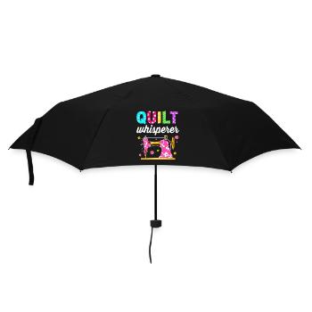 Sewing Machine Seamstress - Umbrella (small) - black - Front