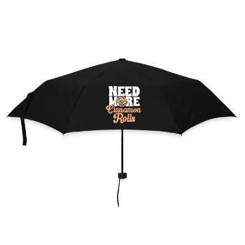 Cinnamon roll - Umbrella (small) - black - Front