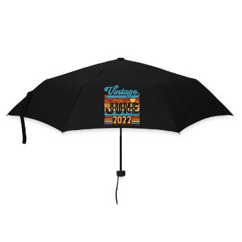 Juin 2022, Cadeau Anniversaire Vintage juin 2022. - Parapluie standard - noir - Devant