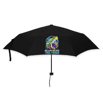 Rainette Baumfrösche Baumfrosch - Parapluie standard - noir - Devant