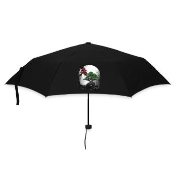 Fairy Tale Mythical Creature Dragon Dragon Fairy Tale Character Myth - Umbrella (small) - black - Front