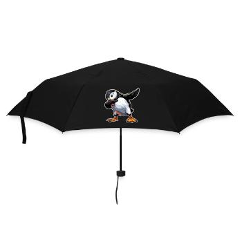 Puffin Bird Cute Bird Puffins Puffin - Parapluie standard - noir - Devant