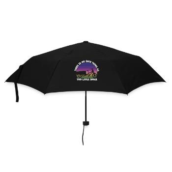 Zu Wenig Platz Cargo-fahrrad Cargobike - Regenschirm (klein) - Schwarz - Vorne