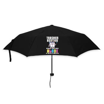 Les meilleurs amis des enseignants parce qu’ils deviennent fous - Parapluie standard - noir - Devant