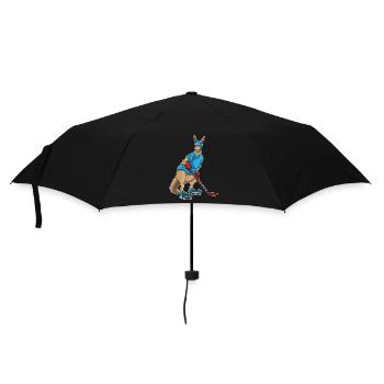 Känguru Eishockey Eishockeyschläger - Regenschirm (klein) - Schwarz - Vorne