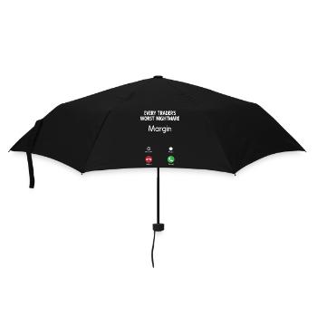 Trading Crypto Stock Market Investor Day Trader - Parapluie standard - noir - Devant