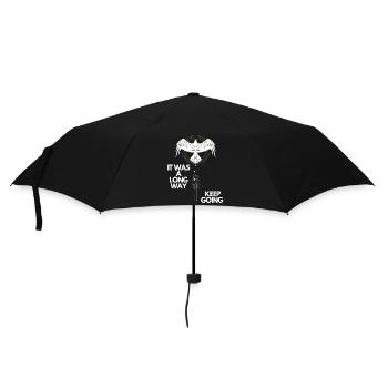 Keep going Nordic Motivational Design - Umbrella (small) - black - Front