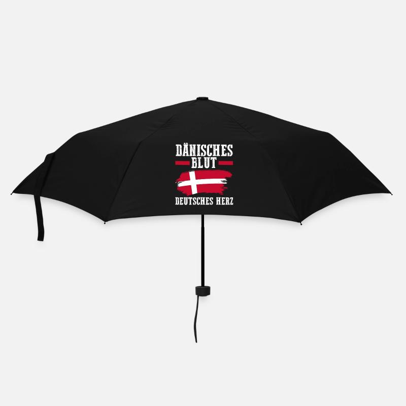 Danois Danemark - Parapluie standard - noir